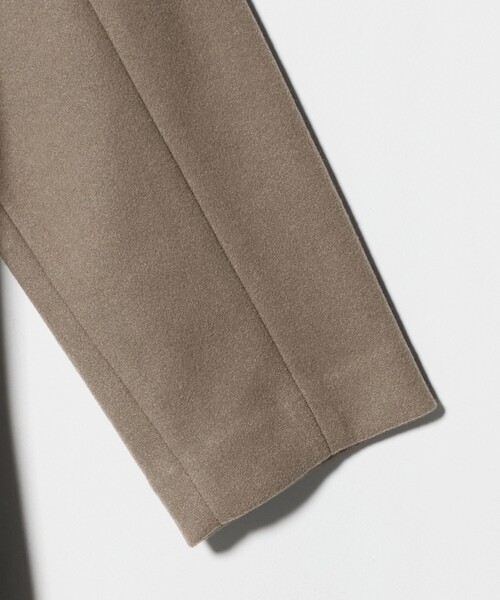 A DAY IN THE LIFE UNITED ARROWS(アデイインザライフユナイテッドアローズ)の「ニットメルトン キーネックコート <A DAY IN THE LIFE>(その他アウター・レディース・その他1/モカ/ネイビー/ライトグレー・FREE)」の5枚目の写真