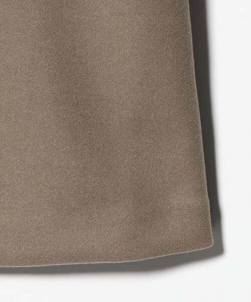 A DAY IN THE LIFE UNITED ARROWS(アデイインザライフユナイテッドアローズ)の「ニットメルトン キーネックコート <A DAY IN THE LIFE>(その他アウター・レディース・その他1/モカ/ネイビー/ライトグレー・FREE)」の6枚目の写真