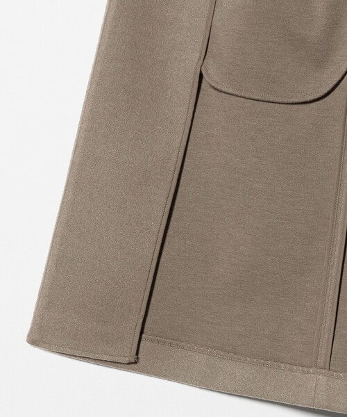 A DAY IN THE LIFE UNITED ARROWS(アデイインザライフユナイテッドアローズ)の「ニットメルトン キーネックコート <A DAY IN THE LIFE>(その他アウター・レディース・その他1/モカ/ネイビー/ライトグレー・FREE)」の9枚目の写真