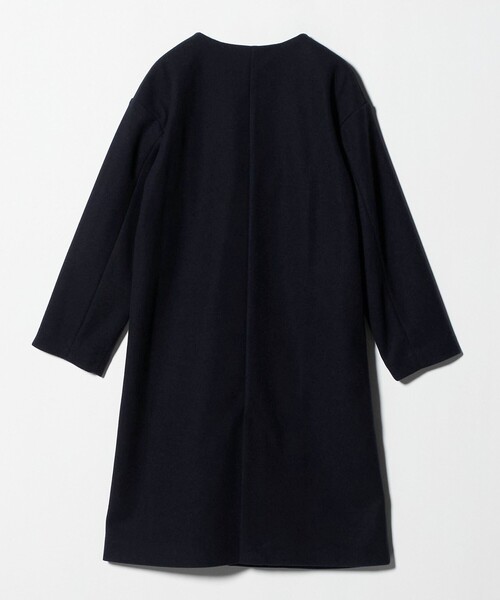 A DAY IN THE LIFE UNITED ARROWS(アデイインザライフユナイテッドアローズ)の「ニットメルトン キーネックコート <A DAY IN THE LIFE>(その他アウター・レディース・その他1/モカ/ネイビー/ライトグレー・FREE)」の11枚目の写真