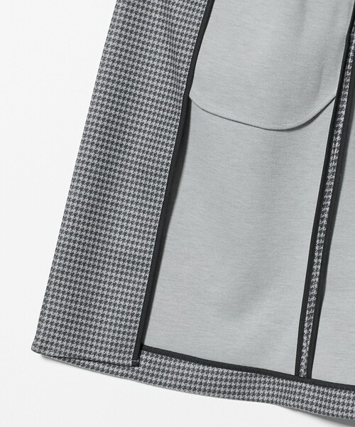 A DAY IN THE LIFE UNITED ARROWS(アデイインザライフユナイテッドアローズ)の「ニットメルトン キーネックコート <A DAY IN THE LIFE>(その他アウター・レディース・その他1/モカ/ネイビー/ライトグレー・FREE)」の17枚目の写真