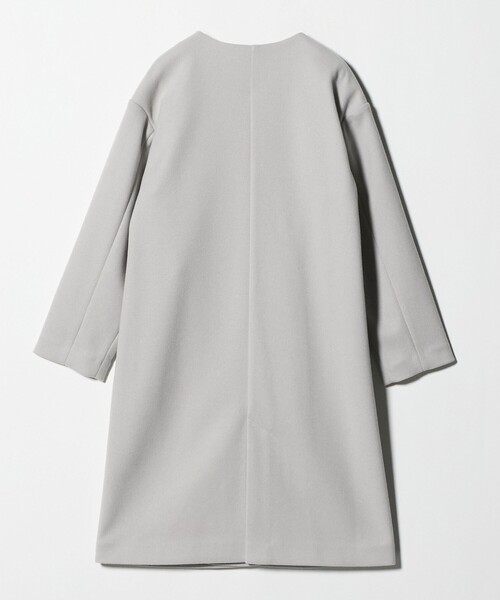 A DAY IN THE LIFE UNITED ARROWS(アデイインザライフユナイテッドアローズ)の「ニットメルトン キーネックコート <A DAY IN THE LIFE>(その他アウター・レディース・その他1/モカ/ネイビー/ライトグレー・FREE)」の19枚目の写真