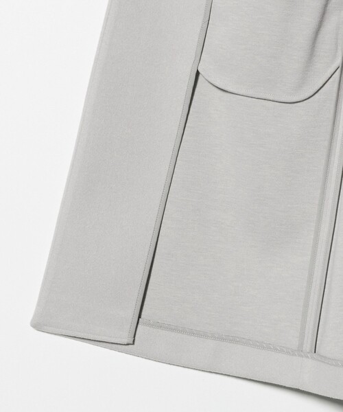A DAY IN THE LIFE UNITED ARROWS(アデイインザライフユナイテッドアローズ)の「ニットメルトン キーネックコート <A DAY IN THE LIFE>(その他アウター・レディース・その他1/モカ/ネイビー/ライトグレー・FREE)」の21枚目の写真