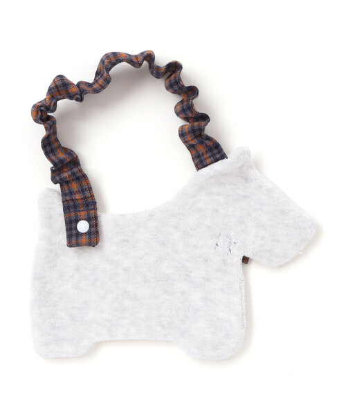 SLAP SLIP BABY（スラップスリップベビー）の「アニマル恐竜イヌモチーフパイルスタイ（スタイ/よだれかけ・キッズ・イエロー/ホワイト・FREE）」の8枚目の写真