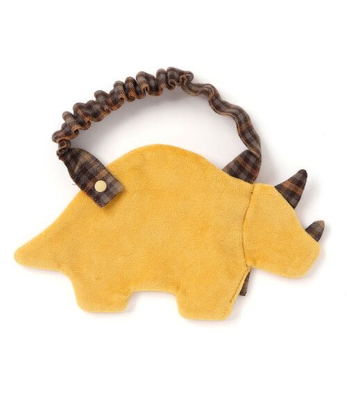 SLAP SLIP BABY（スラップスリップベビー）の「アニマル恐竜イヌモチーフパイルスタイ（スタイ/よだれかけ・キッズ・イエロー/ホワイト・FREE）」の6枚目の写真