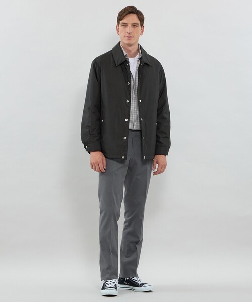 MACKINTOSH LONDON（マッキントッシュ ロンドン）の「【ALTON】【HEAVENRY LIGHT CLOUD】ライトウェイトコーチジャケット（ブルゾン・メンズ・ブルー/ブラック・40/42/38）」の3枚目の写真