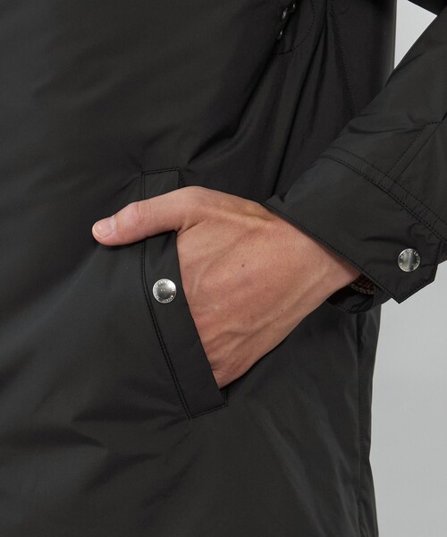 MACKINTOSH LONDON（マッキントッシュ ロンドン）の「【ALTON】【HEAVENRY LIGHT CLOUD】ライトウェイトコーチジャケット（ブルゾン・メンズ・ブルー/ブラック・40/42/38）」の9枚目の写真