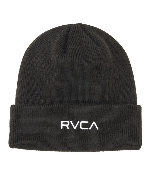 RVCA(ルーカ)の「RVCA DOUBLE FACE BEANIE(ニットキャップ/ビーニー・メンズ・ブラック・FREE)」の1枚目の写真