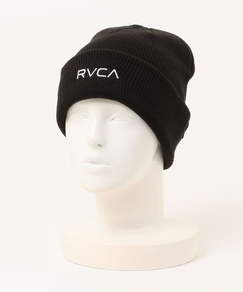 RVCA(ルーカ)の「RVCA DOUBLE FACE BEANIE(ニットキャップ/ビーニー・メンズ・ブラック・FREE)」の3枚目の写真