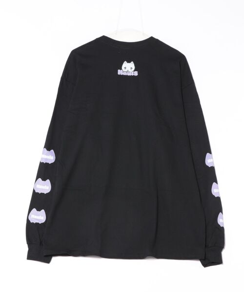 Hauls(ハウルズ)の「おねんねBIGロンTEE(Tシャツ/カットソー・レディース・ホワイト/ブラック・FREE)」の13枚目の写真