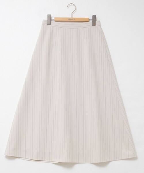 セットアップ対応》ウォッシャブルウール調フレアスカート（スカート