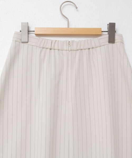 セットアップ対応》ウォッシャブルウール調フレアスカート（スカート