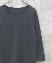 SHISKY（シスキー）の「【あったかヒート素材】　Uネック　ヒートインナー（インナーウェア/肌着）」