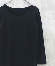 SHISKY（シスキー）の「【あったかヒート素材】　Uネック　ヒートインナー（インナーウェア/肌着）」