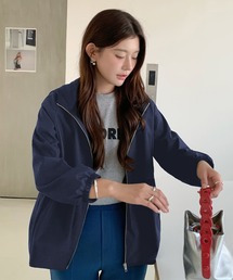 by LEGNA（バイレグナ）の「ヘムフレアフードブルゾン（ブルゾン）」