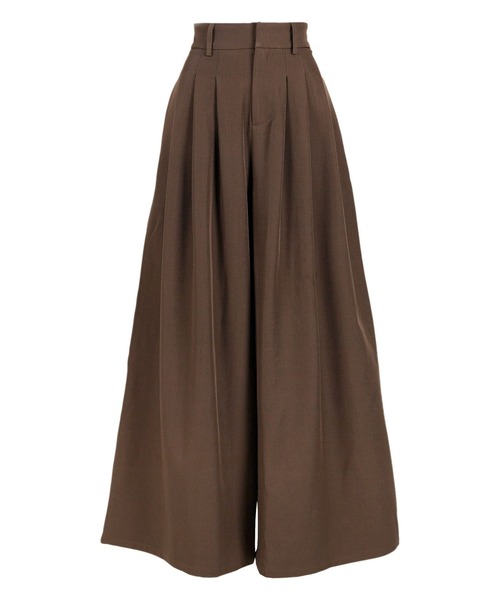 ウエストタックスーパーワイドパンツ（スラックス）｜KOBE LETTUCE