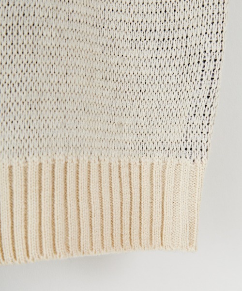 TOWNCRAFT（タウンクラフト）の「[TOWN CRAFT/タウンクラフト・THE FOX/ザフォックス] 別注 アニマル柄ジャガードニット（ニット/セーター・レディース・ナチュラル/ネイビー/キャメル/ピンク・S/M/L）」の9枚目の写真