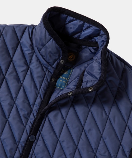 LAVENHAM(ラベンハム)の「Jackman X Lavenham BB Mickfield Mens / ジャックマン BB ミックフィールド メンズ(ベスト・メンズ・ブルー/ブラック/オリーブ・S/M/L)」の10枚目の写真