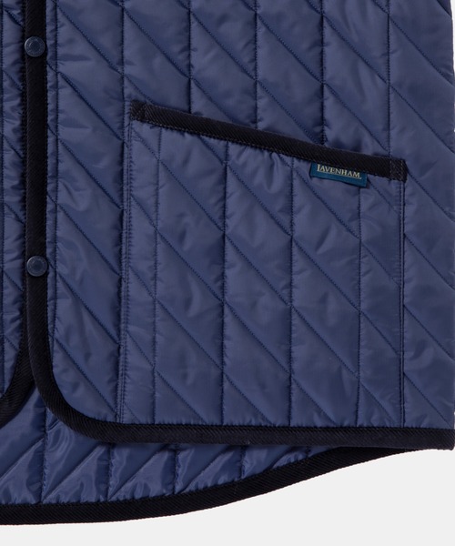 LAVENHAM(ラベンハム)の「Jackman X Lavenham BB Mickfield Mens / ジャックマン BB ミックフィールド メンズ(ベスト・メンズ・ブルー/ブラック/オリーブ・S/M/L)」の11枚目の写真
