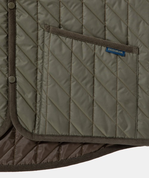 LAVENHAM(ラベンハム)の「Jackman X Lavenham BB Mickfield Mens / ジャックマン BB ミックフィールド メンズ(ベスト・メンズ・ブルー/ブラック/オリーブ・S/M/L)」の14枚目の写真