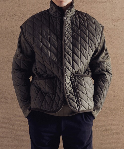 LAVENHAM(ラベンハム)の「Jackman X Lavenham BB Mickfield Mens / ジャックマン BB ミックフィールド メンズ(ベスト・メンズ・ブルー/ブラック/オリーブ・S/M/L)」の21枚目の写真