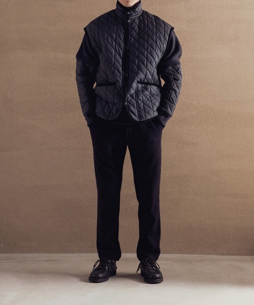 LAVENHAM(ラベンハム)の「Jackman X Lavenham BB Mickfield Mens / ジャックマン BB ミックフィールド メンズ(ベスト・メンズ・ブルー/ブラック/オリーブ・S/M/L)」の20枚目の写真