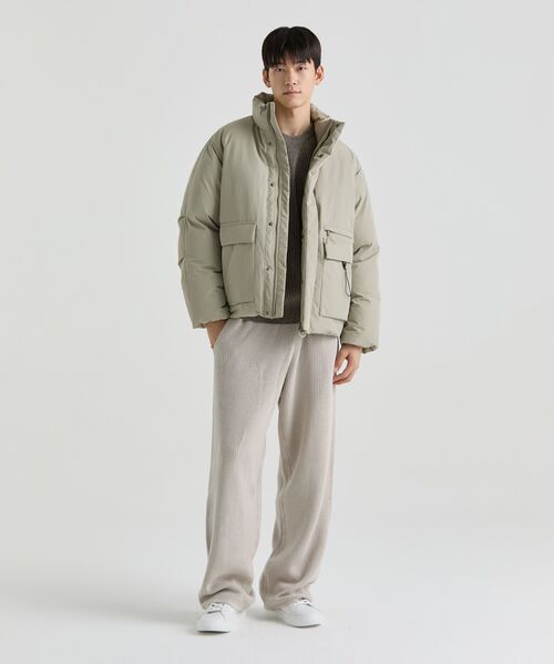 MUSINSA STANDARD（ムシンサスタンダード）の「ツートンリブクルーネックニット [トープ/ヘザーブラウン]（ニット/セーター・メンズ・その他・SMALL/MEDIUM/LARGE/X-LARGE/XX-LARGE）」の7枚目の写真