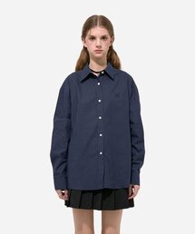 SALT AND CHOCOLATE（ソルトアンドチョコレート）の「SAC Logo Basic Shirt Navy 4W2237301（シャツ/ブラウス）」