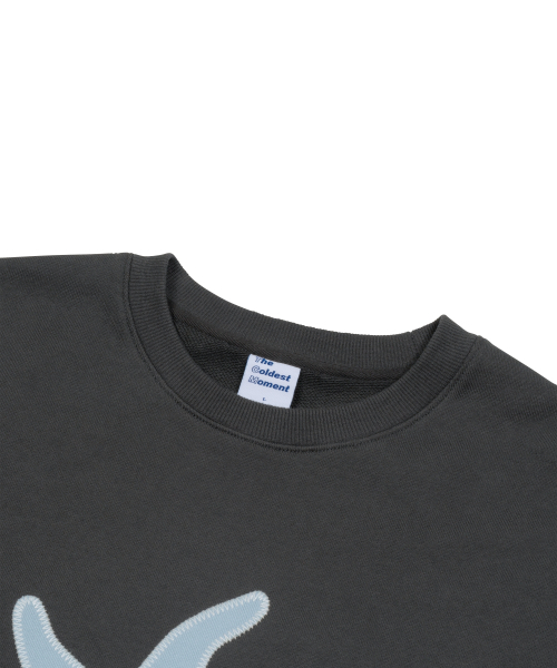 THECOLDESTMOMENT(ザコールデストモーメント)の「TCM starfish mtm (charcoal)(スウェット・レディース・その他・SMALL/MEDIUM/LARGE)」の4枚目の写真