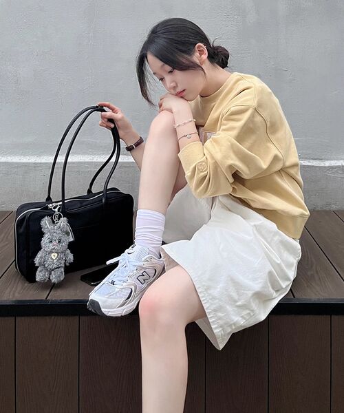 TTUDEMENT（トュードメント）の「ESSENTIAL LOGO SWEATSHIRT BUTTER（スウェット・レディース・その他・FREE）」の8枚目の写真