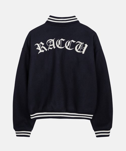 TAKEASY(テイクイージー)の「ウールクロップバシティジャケット(ライトネイビー)(スタジャン・メンズ・その他・SMALL/MEDIUM/LARGE)」の2枚目の写真