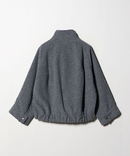 A DAY IN THE LIFE UNITED ARROWS(アデイインザライフユナイテッドアローズ)の「スライバー スタンドブルゾン <A DAY IN THE LIFE>(ブルゾン・レディース・モカ/ネイビー/グレー系・FREE)」の18枚目の写真