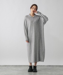 GLOBAL WORK | ハーフZIPアゼニットワンピース/579499(ワンピース)