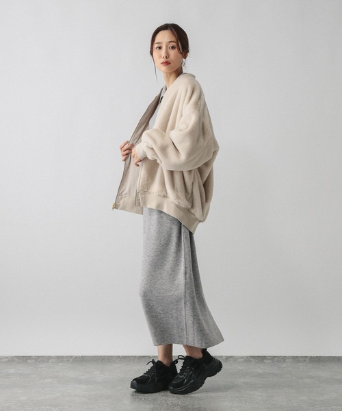 セール】ハーフZIPアゼニットワンピース/579499（ワンピース）｜GLOBAL