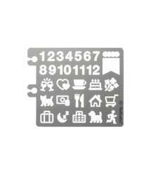 Rollbahn（ロルバーン）の「ロルバーン テンプレート デコレーション C（その他雑貨）」