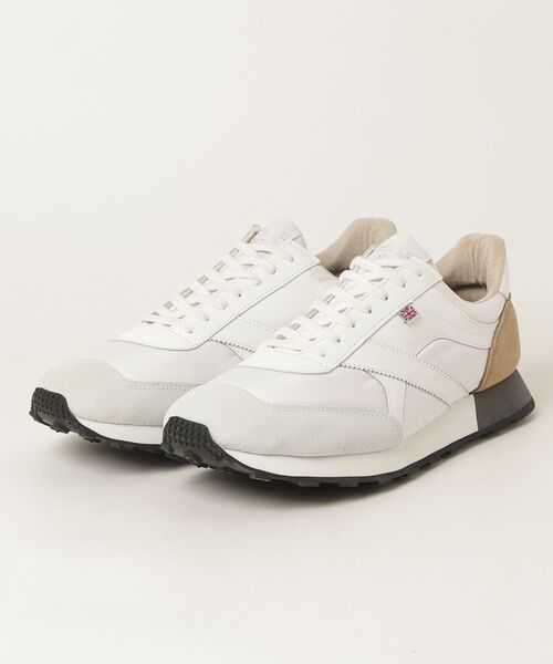WALSH(ウォルシュ)の「WALSH Voyager Leather (WHITE)(スニーカー WALSH(ウォルシュ)の「WALSH Voyager Leather (WHITE)(スニーカー