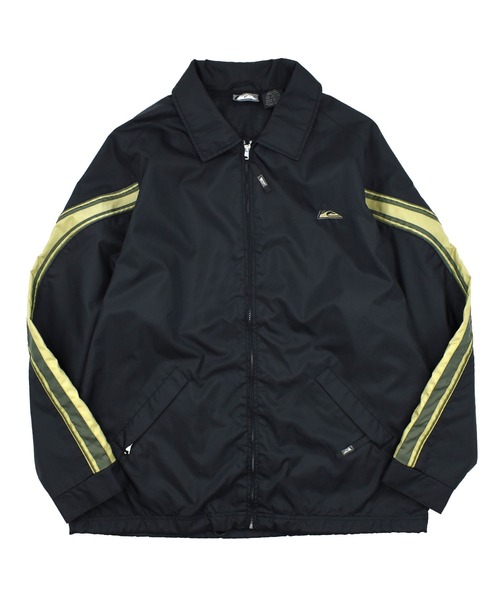 Quiksilver(クイックシルバー)の「【USED】90’s Quiksilver ナイロン トラックジャケット(ナイロンジャケット・メンズ・ブラック・X-LARGE)」の1枚目の写真
