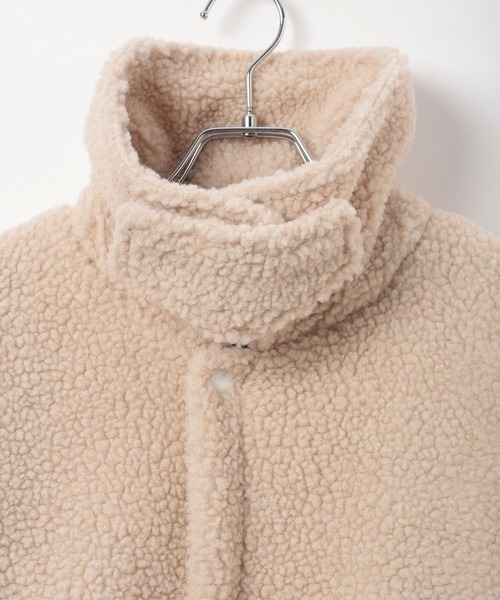 BAYFLOW(ベイフロー)の「【EF(エフ)】ボアバルコート(MEN)(ステンカラーコート・メンズ・ダークグレー/オフホワイト・MEDIUM/LARGE)」の14枚目の写真