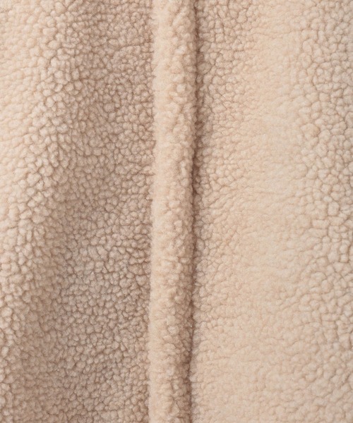 BAYFLOW(ベイフロー)の「【EF(エフ)】ボアバルコート(MEN)(ステンカラーコート・メンズ・ダークグレー/オフホワイト・MEDIUM/LARGE)」の22枚目の写真