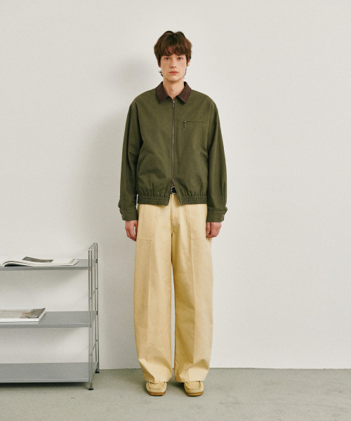 GLW（ジーエルダブリュ）の「キャンバスワークジャケットオリーブ（その他アウター・レディース・その他・SMALL/MEDIUM/LARGE）」の4枚目の写真