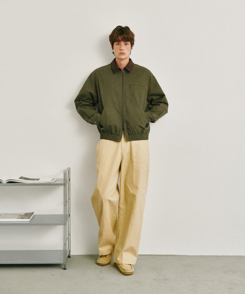 GLW（ジーエルダブリュ）の「キャンバスワークジャケットオリーブ（その他アウター・レディース・その他・SMALL/MEDIUM/LARGE）」の5枚目の写真