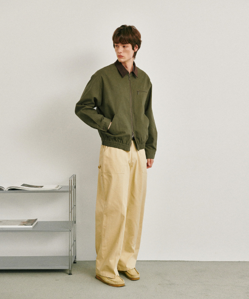 GLW（ジーエルダブリュ）の「キャンバスワークジャケットオリーブ（その他アウター・レディース・その他・SMALL/MEDIUM/LARGE）」の6枚目の写真