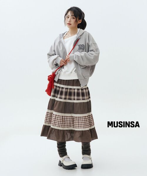 ROSEFRANTZ（ロゼフランツ）の「Eyelet Strap Open Sweatshirt [Ivory]（スウェット・レディース・アイボリー・OS）」の18枚目の写真