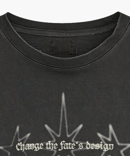 DEFGARMENTS(デフグラメンツ)の「【DEFGARMENTS】LIGHTNING LONG SLEEVE(Tシャツ/カットソー・レディース・チャコールグレー/グレー/アイボリー・LARGE/MEDIUM)」の10枚目の写真
