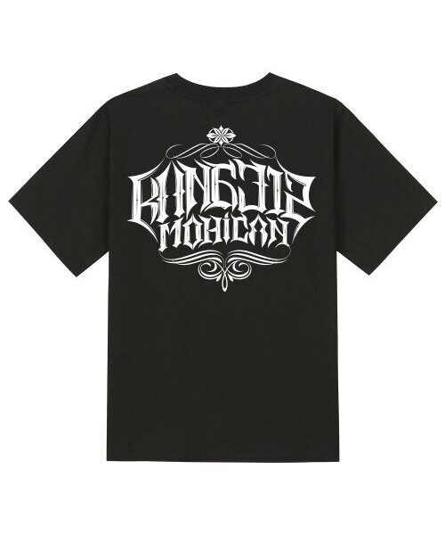 KAN6312(カン6312)の「KTB0004 カンレタリング半袖Tシャツ - ブラック(Tシャツ/カットソー・メンズ・その他・LARGE/MEDIUM/SMALL)」の1枚目の写真