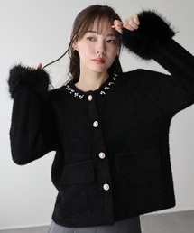 ノーカラージャケット（ビジュー）の人気ランキング（レディース