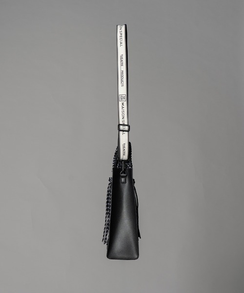 MAISON SPECIAL(メゾンスペシャル)の「《UNISEX》【THEATRE PRODUCTS】Collaboration Shoulder Tote Bag/シアタープロダクツコラボレーションショルダートートバッグ【MAISON SPECIAL/メゾンスペシャル】(ショルダーバッグ・メンズ・シルバー/ブラック・FREE)」の10枚目の写真