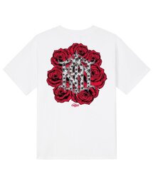 KTW0154 チカーノローズ 半袖Tシャツ - ホワイト