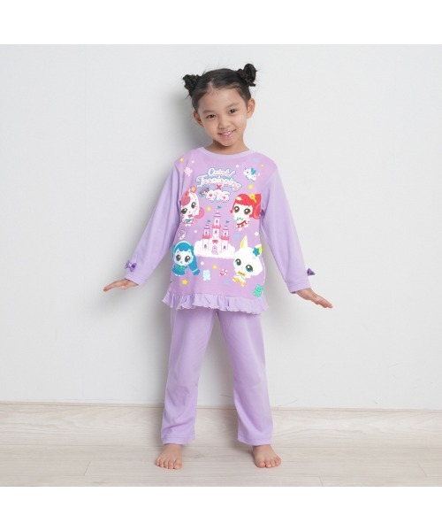 ＊tpさん専用販売　パジャマ2着　女の子用下着3点 ティニピン 長袖パジャマ かぶり スムス ティニピン×しなこ（ルーム