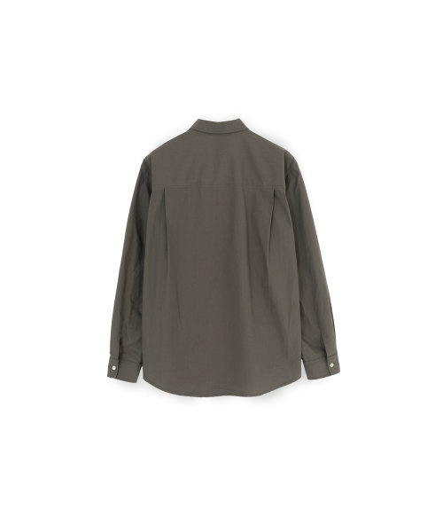 BROWNYARD(ブラウンヤード)の「Wステディシャツ、ダークブラウン(シャツ/ブラウス・レディース・その他・1/2)」の2枚目の写真